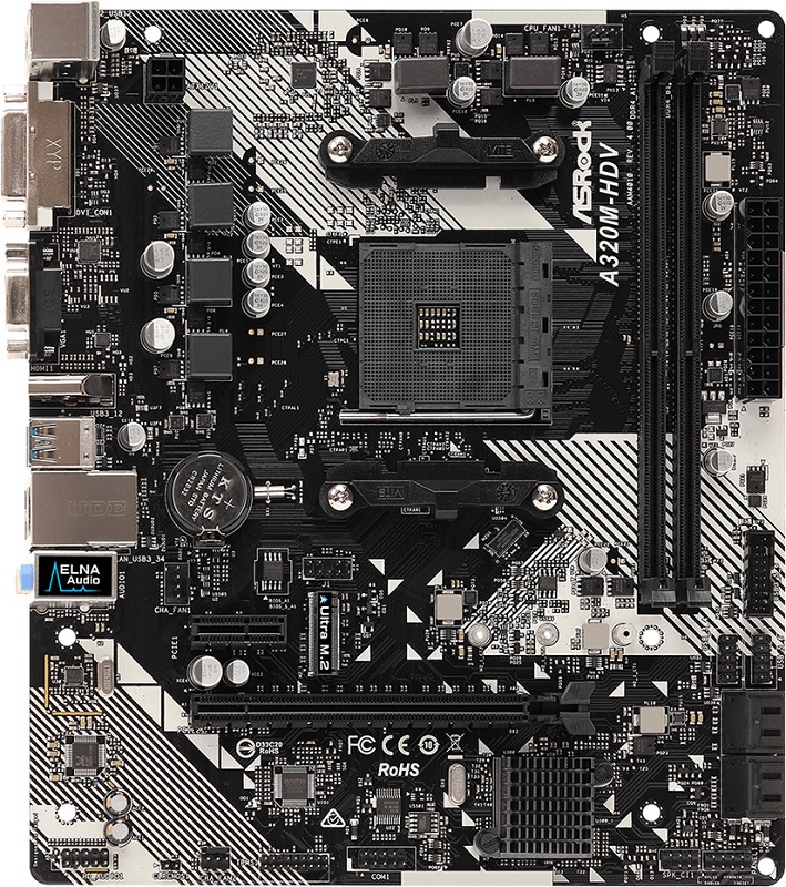 Asrock a320m hdv установка windows 10